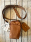 Brown Parker Crossbody