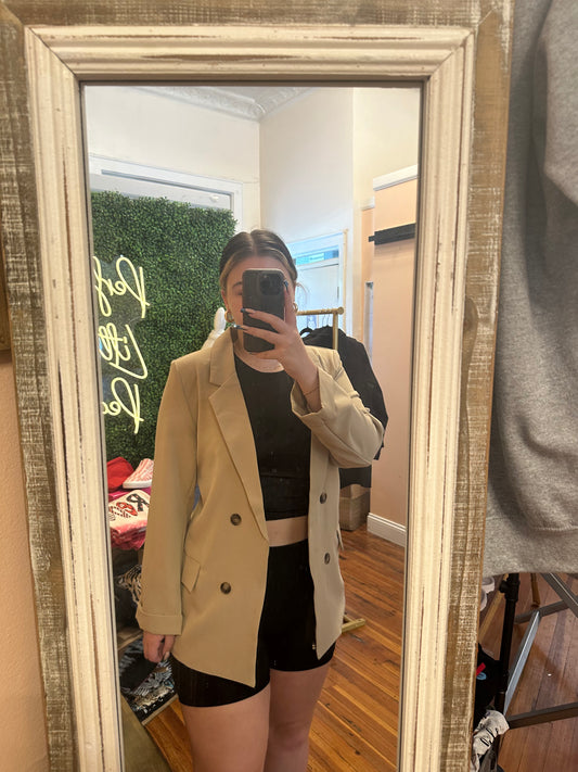 Double Button Blazer