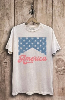 Off White America Graphic Tee