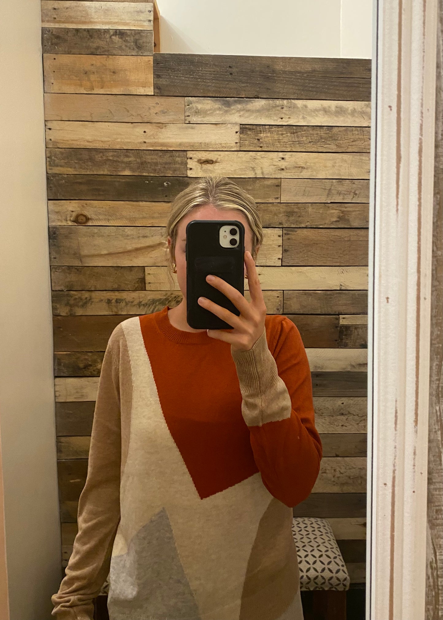 Multi Color Pullover Sweater