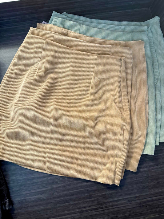 Corduroy Skirt