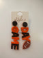 Beaded Bengals Earrings