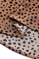 Animal Print Ruffle Collar Flounce Sleeve Blouse