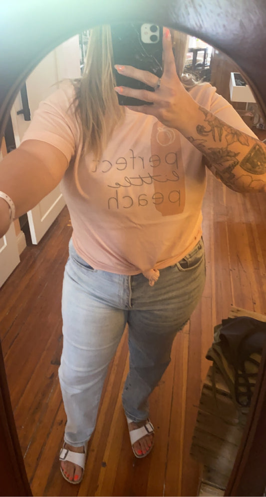 Perfect Little Peach Tee