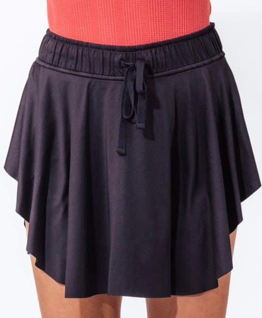 High-Waisted Tulip Active Skort