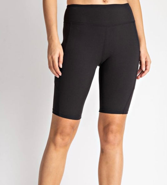 Butter Biker Shorts with Pockets