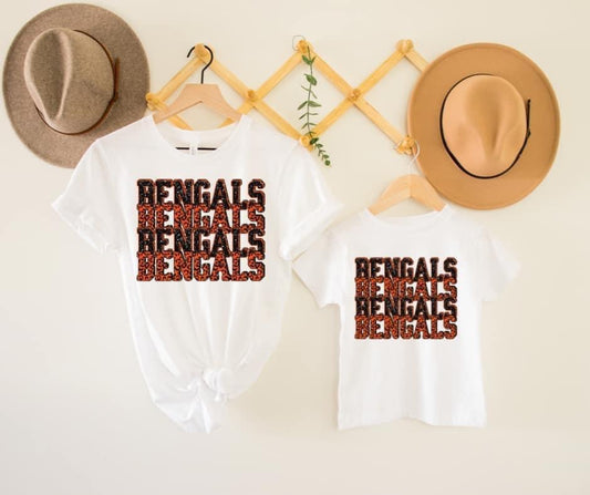 Bengals Leopard Sweatshirts