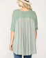 High- Low Two Toned Shirt