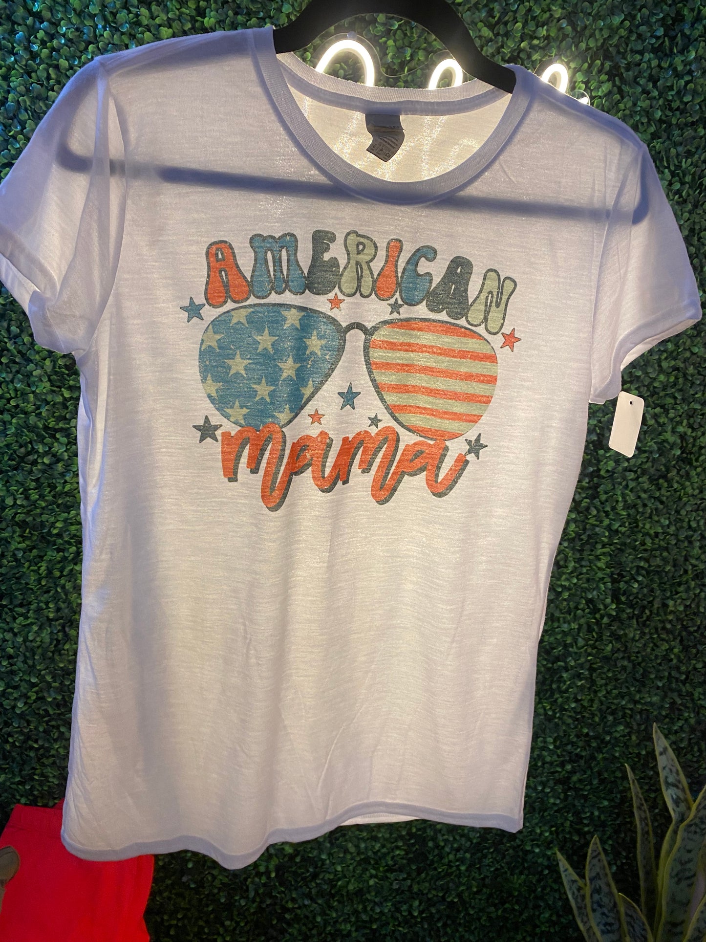 The shine creation- American mama shirt