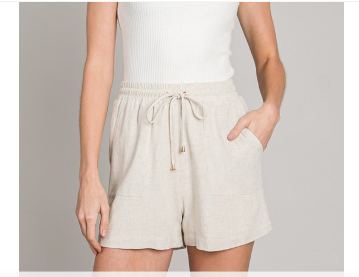 Soft Linen Shorts