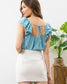 Jade Tier Ruffled Top