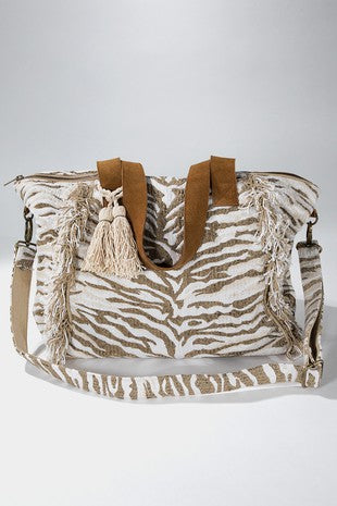 Tiger Print Weekender