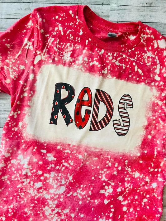 The Shine Creation - Reds Tie Dye Shirt