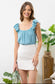 Jade Tier Ruffled Top