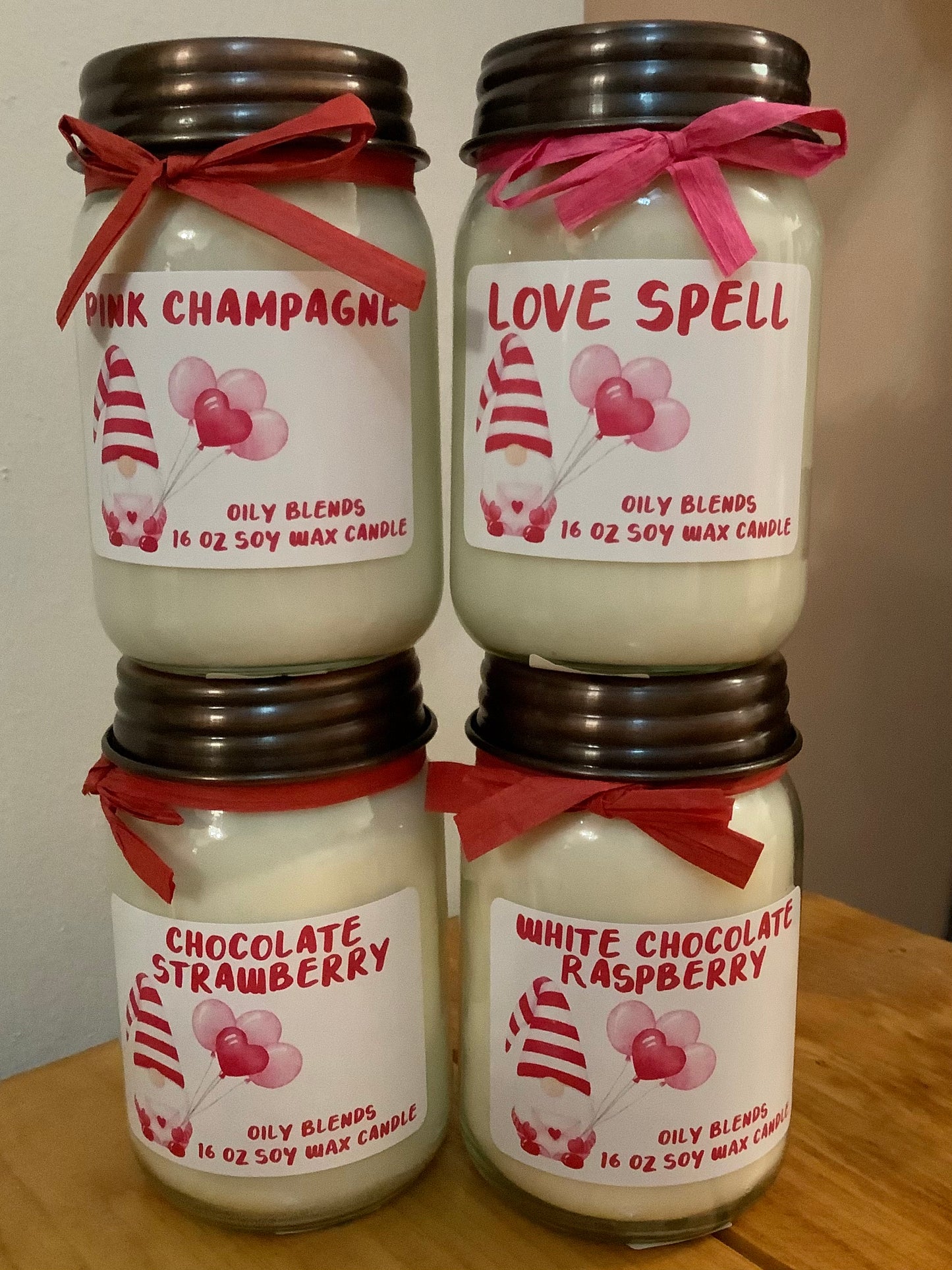 Valentines Soy Wax Candles