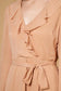 Tan Long Sleeve Dress