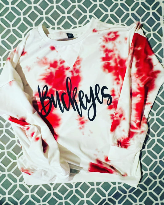 The Shine Creations - Buckeyes Crew Bleached