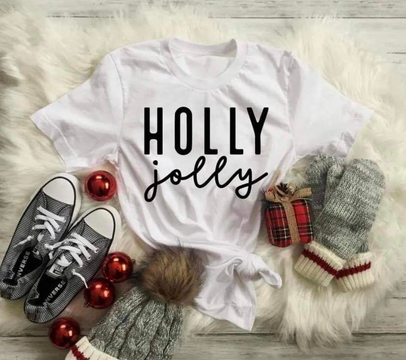 Holly Jolly - Long sleeve