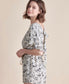 Cream Woven Flutter Tie-Back Romper